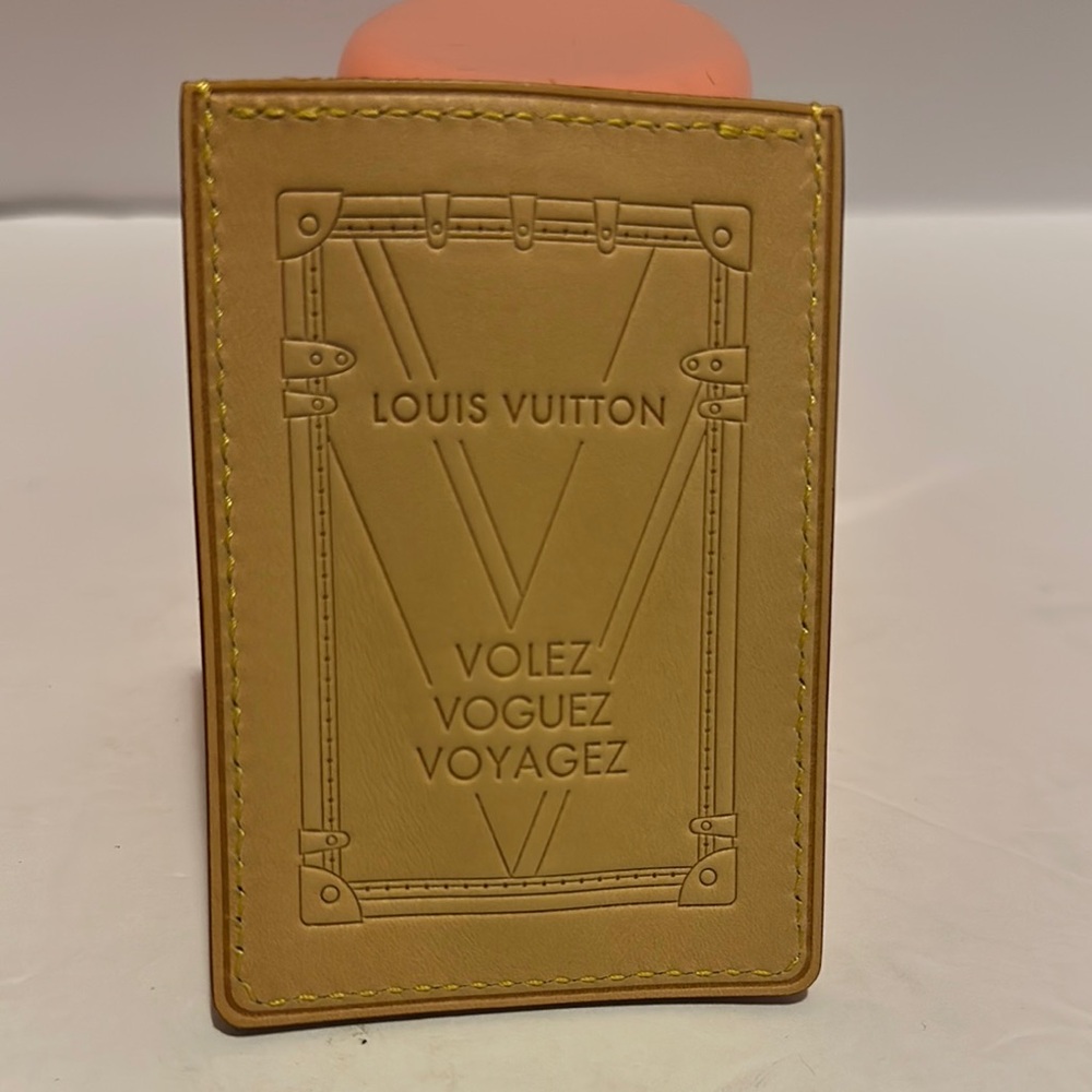 Louis Vuitton Tan Card Holder